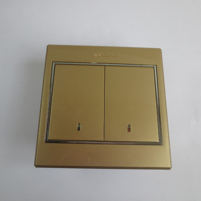 福田點開關正品D1S 二開雙控面板 細節鑄就品質，點亮家居美學